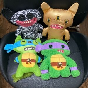 Fuggler Lot Set of 4 Ugly Monster
